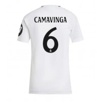 Real Madrid Eduardo Camavinga #6 Hjemmedrakt Dame 2024-25 Kortermet